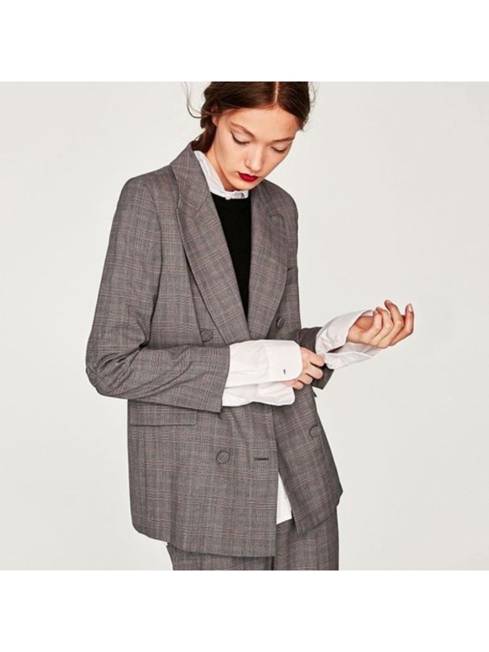 Viral checked blazer❤️ - Picture 3 of 9